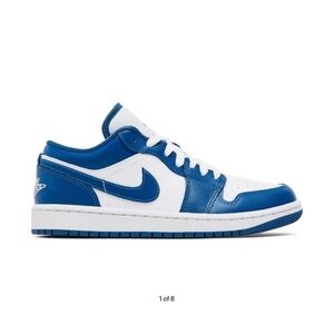 Jordan 1 low marina blue women’s sneakers